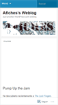 Mobile Screenshot of afiches.wordpress.com