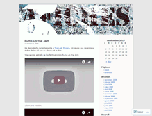 Tablet Screenshot of afiches.wordpress.com