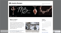 Desktop Screenshot of mbjewelrydesigns.wordpress.com