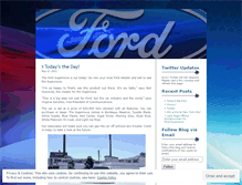 Tablet Screenshot of fordsupernova.wordpress.com