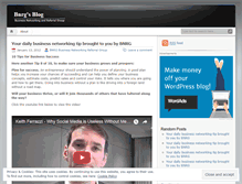 Tablet Screenshot of bnrg.wordpress.com