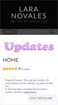 Mobile Screenshot of laranovales.wordpress.com
