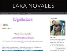 Tablet Screenshot of laranovales.wordpress.com