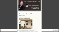 Desktop Screenshot of gentrygroup.wordpress.com