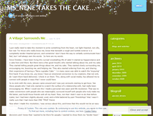 Tablet Screenshot of nenetakesthecake.wordpress.com