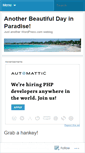 Mobile Screenshot of anotherbeautifulday.wordpress.com