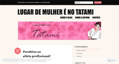 Desktop Screenshot of judofeminino.wordpress.com
