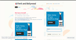 Desktop Screenshot of fenilandbollywood.wordpress.com