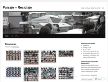 Tablet Screenshot of paisajereciclaje.wordpress.com