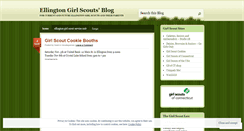 Desktop Screenshot of ellingtongirlscouts.wordpress.com