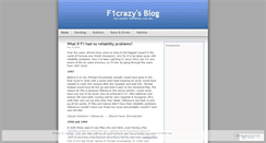 Desktop Screenshot of f1crazy1.wordpress.com