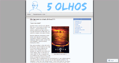 Desktop Screenshot of 5olhos.wordpress.com