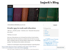 Tablet Screenshot of imjackblog.wordpress.com