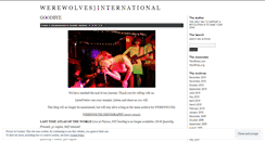 Desktop Screenshot of flowersofevil.wordpress.com