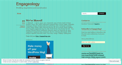 Desktop Screenshot of engageology.wordpress.com