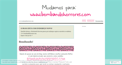 Desktop Screenshot of bombandohorrores.wordpress.com