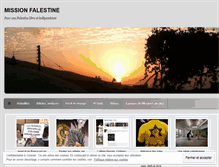 Tablet Screenshot of missionfalestine.wordpress.com
