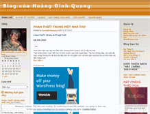 Tablet Screenshot of hoangdinhquang.wordpress.com