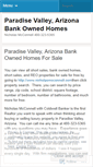Mobile Screenshot of paradisevalleyarizonabankownedhomesforsale.wordpress.com