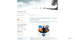 Desktop Screenshot of cyberyoga.wordpress.com