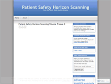 Tablet Screenshot of patientsafetynwpctl.wordpress.com