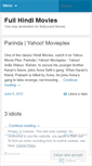 Mobile Screenshot of fullhindimovies.wordpress.com