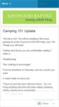 Mobile Screenshot of kenwoodbaptist.wordpress.com