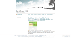 Desktop Screenshot of earthdreamfilmfest.wordpress.com