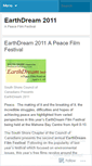 Mobile Screenshot of earthdreamfilmfest.wordpress.com