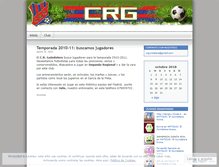 Tablet Screenshot of crguindalera.wordpress.com