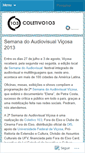 Mobile Screenshot of coletivo103.wordpress.com