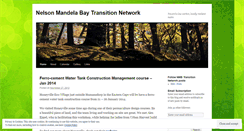 Desktop Screenshot of nmbtransitionnetwork.wordpress.com
