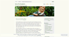 Desktop Screenshot of livetogarden.wordpress.com