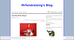 Desktop Screenshot of mrfundraising.wordpress.com