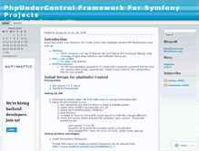 Tablet Screenshot of anoosphpundercontrol.wordpress.com
