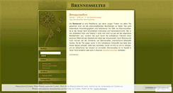 Desktop Screenshot of brennesseltee.wordpress.com