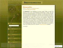 Tablet Screenshot of brennesseltee.wordpress.com