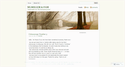 Desktop Screenshot of mlmiller.wordpress.com