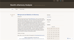 Desktop Screenshot of davidseharmonyanalysis.wordpress.com