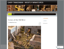 Tablet Screenshot of garytangeman.wordpress.com
