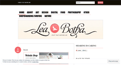 Desktop Screenshot of leabotha.wordpress.com