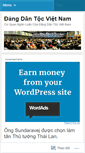 Mobile Screenshot of dangdantoc.wordpress.com