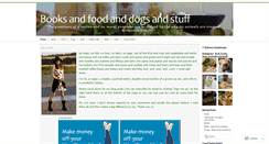 Desktop Screenshot of booksandfoodanddogsandstuff.wordpress.com