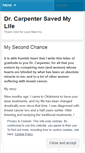 Mobile Screenshot of drcarpentersavedmylife.wordpress.com