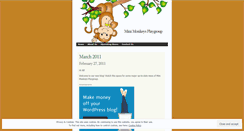 Desktop Screenshot of minimonkeys.wordpress.com