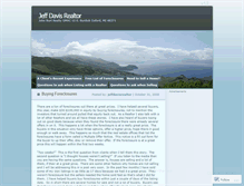 Tablet Screenshot of jeffdavisrealtor.wordpress.com