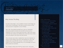 Tablet Screenshot of davefagen.wordpress.com