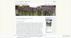 Desktop Screenshot of localgourmands.wordpress.com