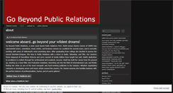 Desktop Screenshot of gobeyondpr.wordpress.com