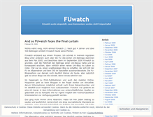Tablet Screenshot of fuwatch.wordpress.com